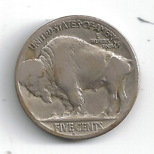USA 5 CENT Buffalo 1921 s